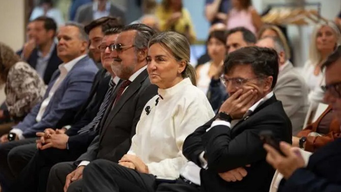 La ONCE presenta el cupón dedicado al Deporte y a los ODS con la ministra Milagros Tolón