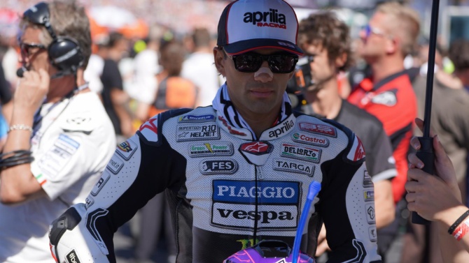 Jorge Martín, presionado por Márquez después de alcanzarle en el Mundial a 274 puntos
