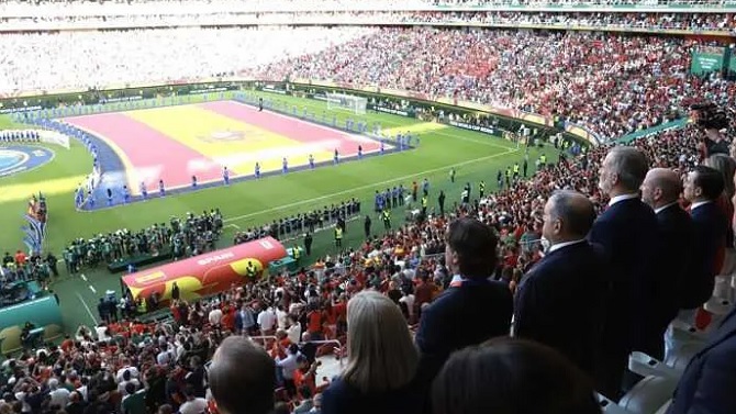La tecnología aérea protegió once estadios y 50 recintos estratégicos en el Mundial