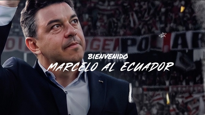 Marcelo Gallardo será presentado este jueves como nuevo seleccionador de Ecuador