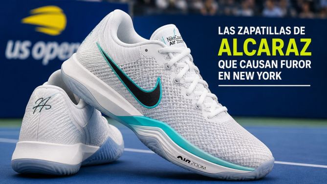 La repercusión del español: las zapatillas de Alcaraz en Nueva York se agotan en unas horas