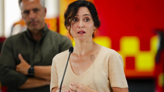 Ayuso critica que nadie del Gobierno de España haya acudido al Gran Premio de F1