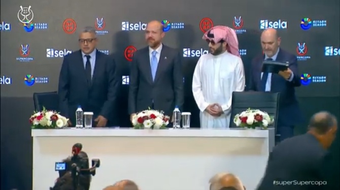 La RFEF firma el acuerdo de celebración de la Supercopa en Estambul en febrero de 2027
