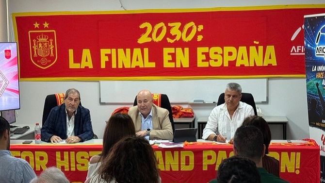 El colectivo 'Aficiones Unidas' inicia una campaña para que España sea la sede de la final