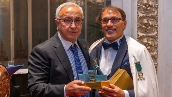 Alejandro Blanco, reconocido por su liderazgo humanista y contribución a la diplomacia