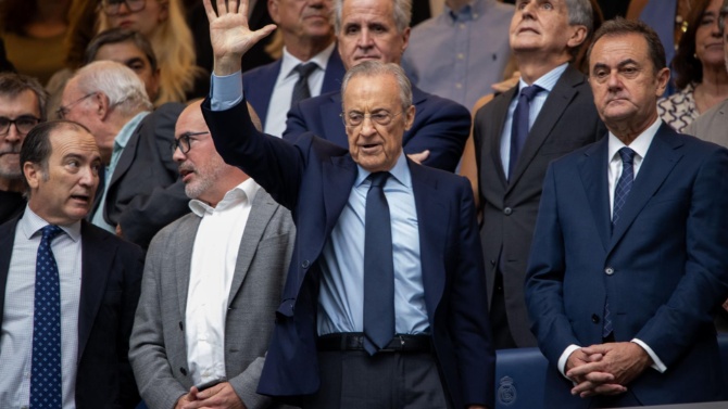 Florentino y Tebas se cruzan duros mensajes tras las críticas del Real Madrid a los árbitros