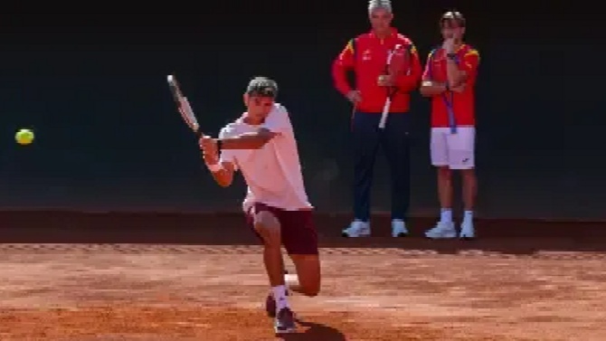 Un terremoto de 4,7 grados coge a la selección española de tenis entrenando en Chile