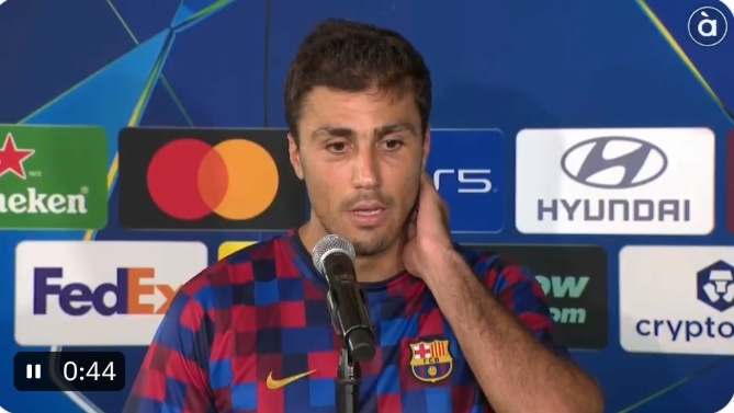 Rodri pide perdón públicamente por sus comentarios sobre la calidad del Valencia