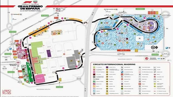 Madring tendrá dos zonas rutas propias para asistentes y sin conexión entre ellas