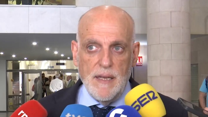 Tebas ve muy mal que 3 jugadores del Real Madrid no lucieran la camiseta de apoyo a Ceuta