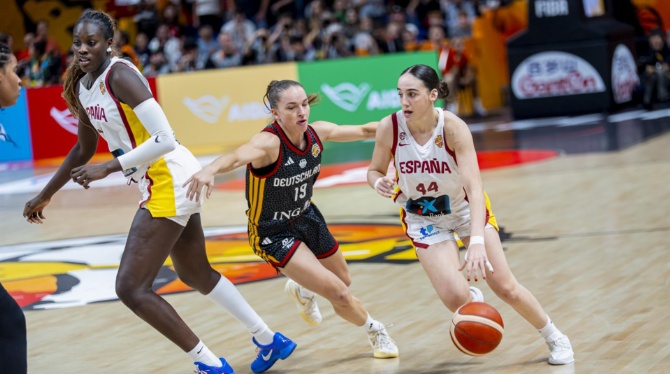 España le toma la medida al anfitrión y celebra el bronce del Mundial femenino de básquet