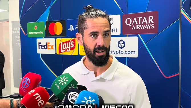 Isco, sobre el Betis y la Champions: