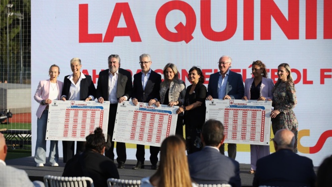 La ministra Tolon y el de Hacienda celebraron la Liga F en la Quiniela como