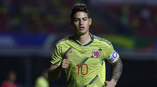 F: James Rodr&iacute;guez
