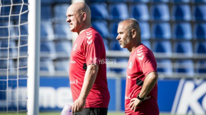 Sampedero, en su etapa del Tenerife