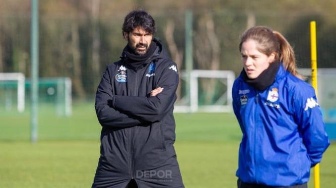 Miguel Llorente y Ana Gonzalez  | Twitter: @RCDeportivo