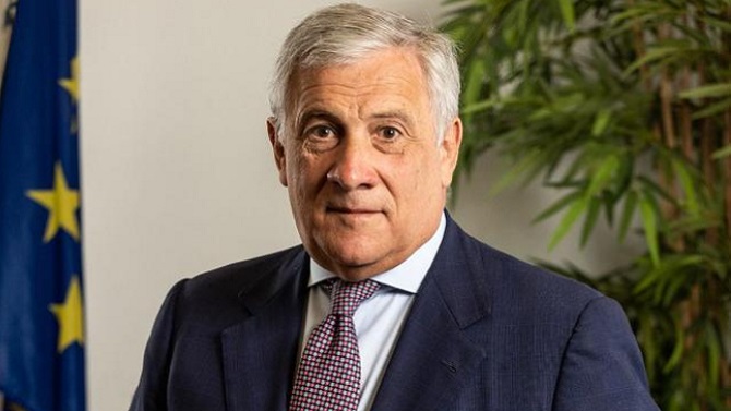 El ministro de Asuntos Exteriores italiano, Antonio Tajani / F: @Antonio_Tajani