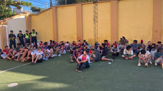 F: Policía Nacional del Paraguay