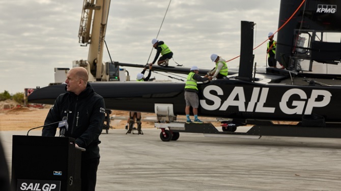 SailGP inaugura en Pensacola su primera base de entrenamiento permanente