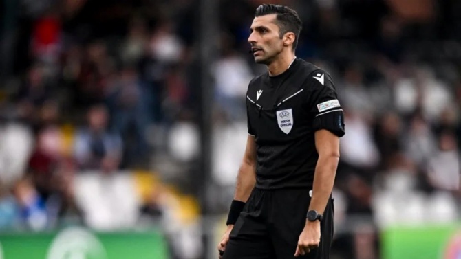 El árbitro griego Vassilis Fotia dirigirá el España - Chequia de la Nations League