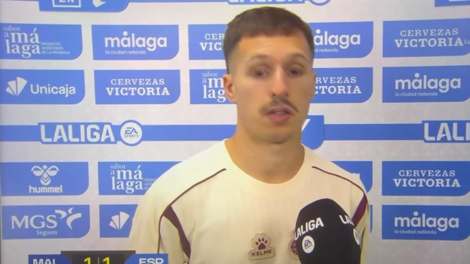 Bryan Zaragoza, muy dolido con la afición del Málaga por pitarle tras celebrar un gol