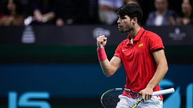 Alcaraz, Davidovich, Granollers, Martínez y Jódar, el equipo para la Final a 8 de Bolonia