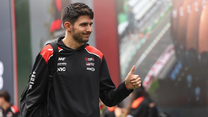Haas aparta a Esteban Ocon y lo reemplaza por Ryo Hirakawa en México