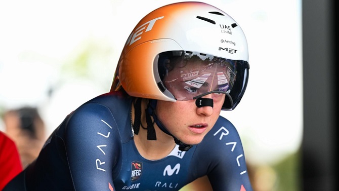 La campeona de La Vuelta Paula Blasi ficha por el Movistar Team