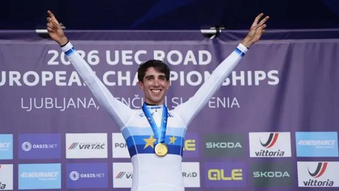 Héctor Álvarez se proclama campeón de Europa Sub-23 en Eslovenia con recital en solitario