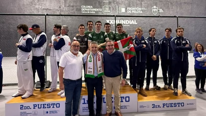 La Federación Internacional de Pelota Vasca traslada su sede de Pamplona a Buenos Aires