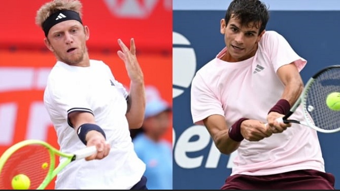 Los tenistas españoles Alejandro Davidovich y Rafa Jódar se acercan al Top 10