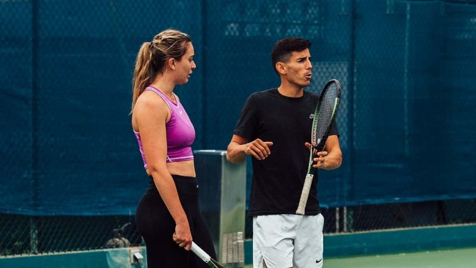 Paula Badosa y su entrenador Pol Toledo dejan de trabajar juntos traa cerca de cuatro años