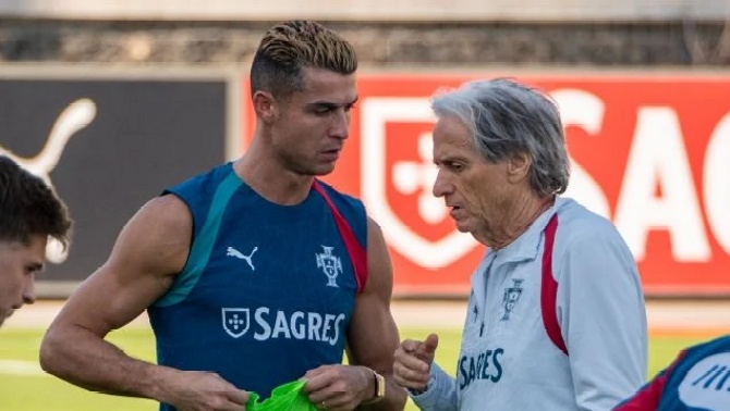 Cristiano Ronaldo y Jorge Jesus / EP