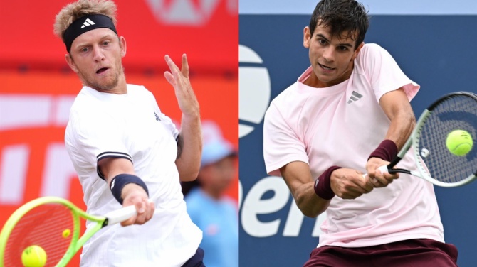 Dos españoles jugarán la final de Shanghái tras vencer Rafa Jodar al ruso Daniil Medvedev
