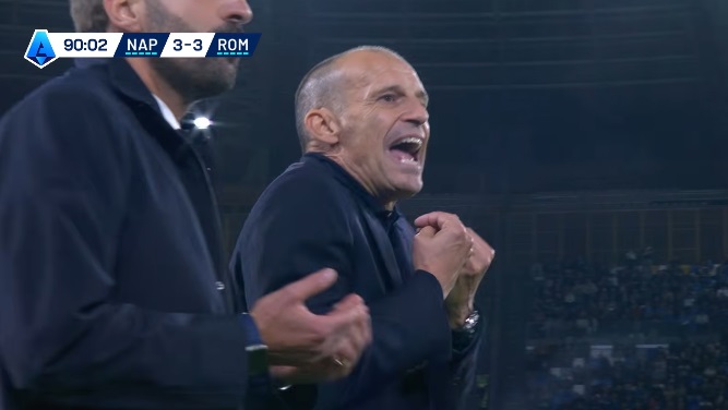 Allegri, sancionado con dos partidos por