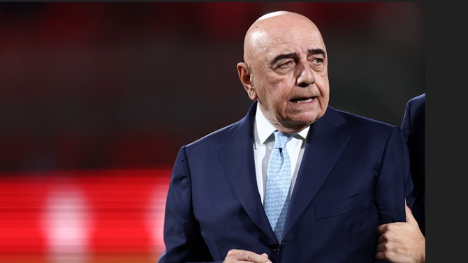Galliani, ex del Milan, irrumpe en la carrera por la presidencia de la Federación Italiana