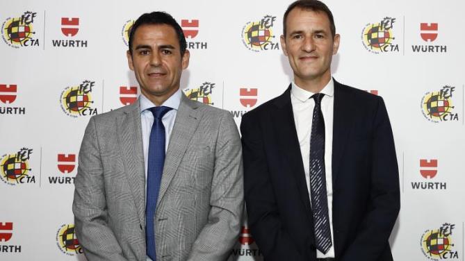 Clos G&oacute;mez, a la dertecha, junto a Velasco Carballo