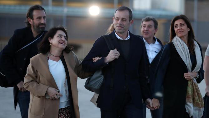 Rosell, feliz tras salir absuelto de su caso
