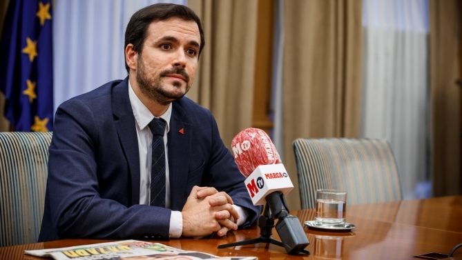 Garz&oacute;n, durante la entrevista con Marca  //  Marca.com