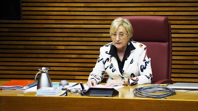 Ana Barcel&oacute; Chico, consejera de sanidad  //  Twitter