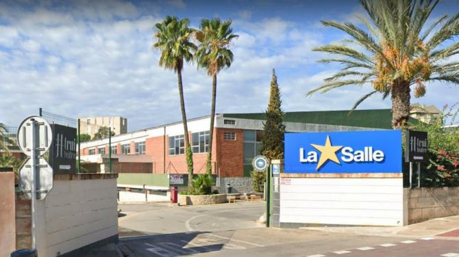 Entrada del colegio La Salle de Palma de Mallorca.GOOGLE STREET VIEW