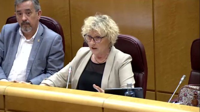 La senadora Mirella Cortès / F. @mirellacges La senadora Mirella Cortès / F. @mirellacges