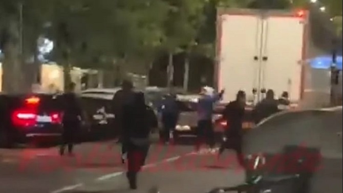 Im&aacute;genes de los altercados  / FootballDoNorte