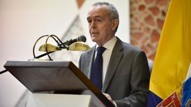 Antonio Mill&aacute;n, en el XX Aniversario de IUSPORT celebrado en noviembre de 2017  //  Iusport