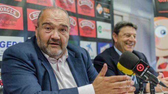 Joan Oliver, consejero delegado del club y m&aacute;ximo accionista.&nbsp;