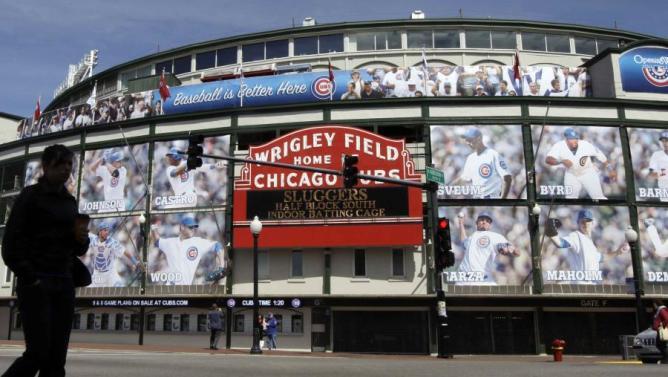 Estadio Wrigley Field de Chicago. (AP)