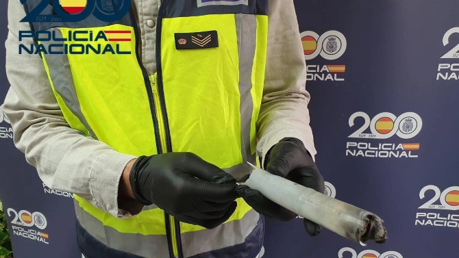 La bengala lanzada. / DGP