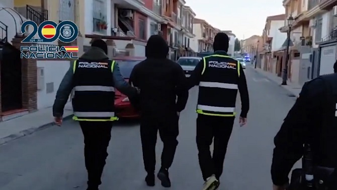 F: Captura v&iacute;deo Polic&iacute;a Nacional